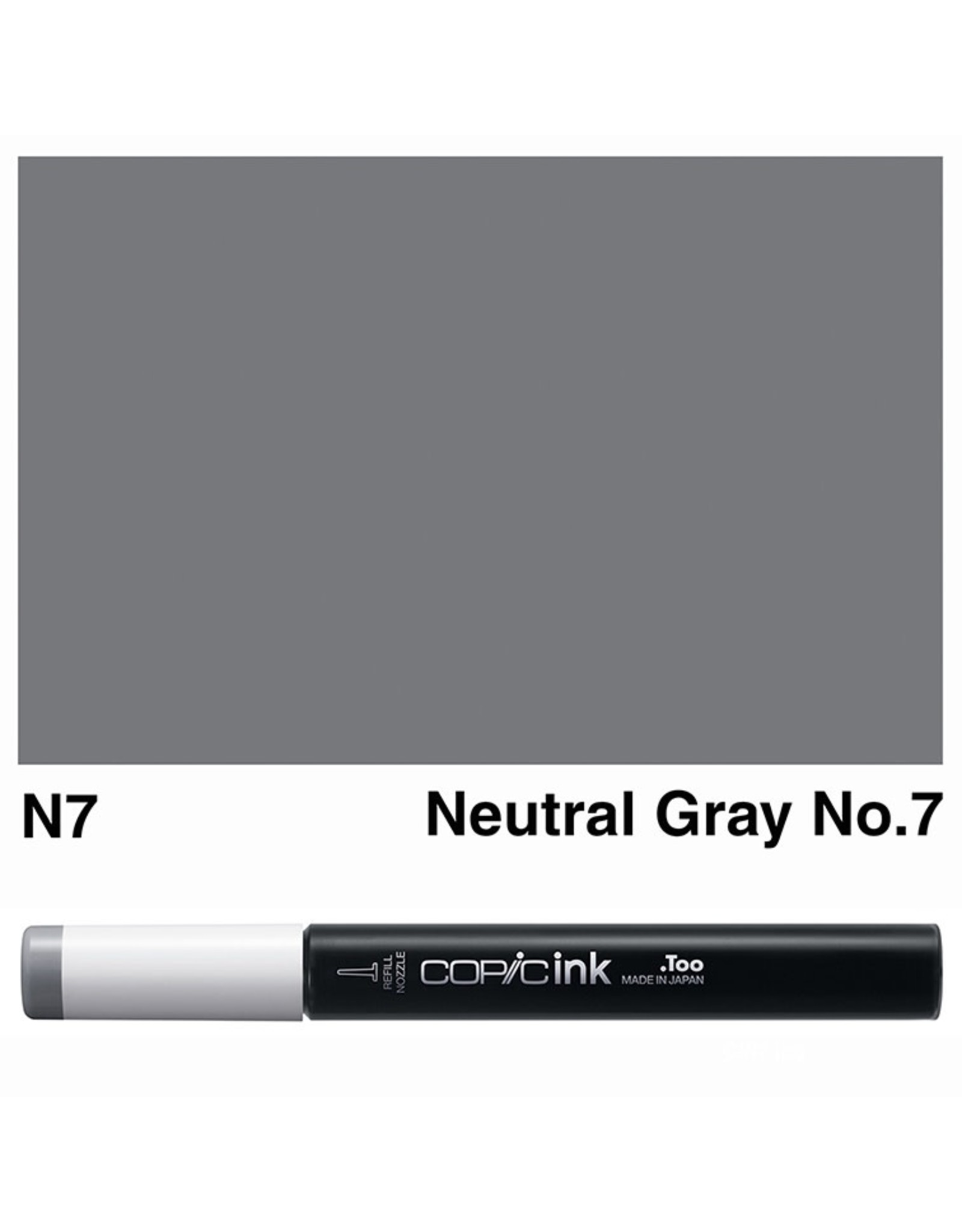 COPIC COPIC N-7 NEUTRAL GRAY NO.7 REFILL