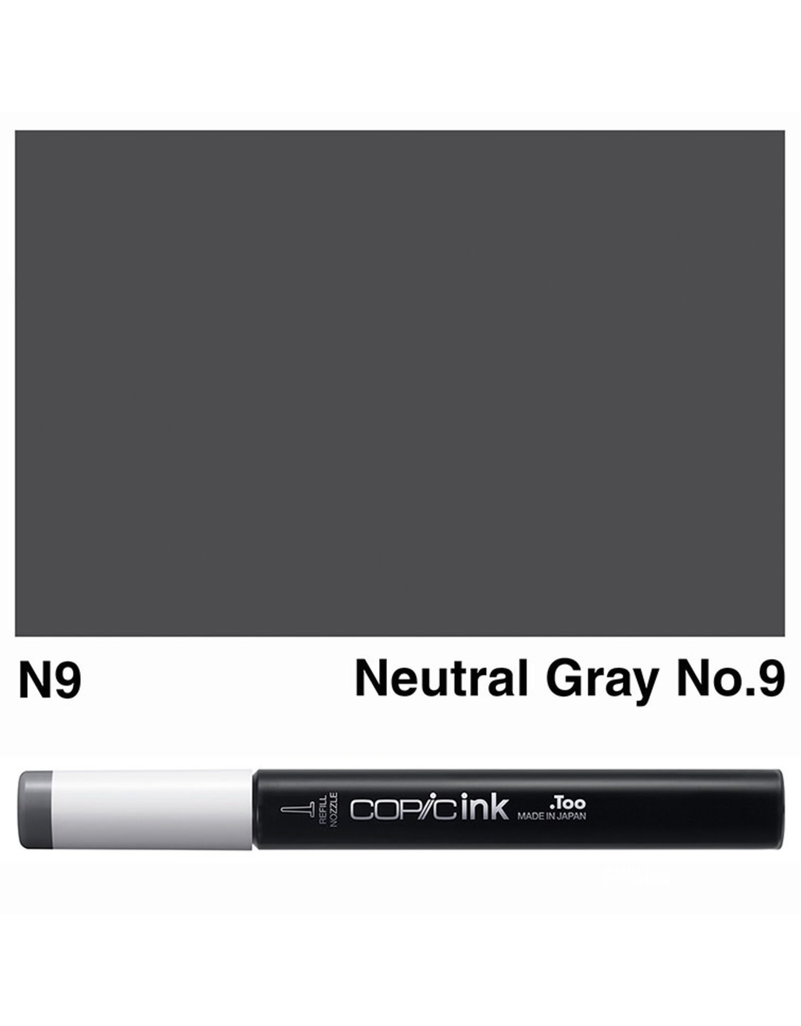 COPIC COPIC N9 NEUTRAL GRAY #9 REFILL
