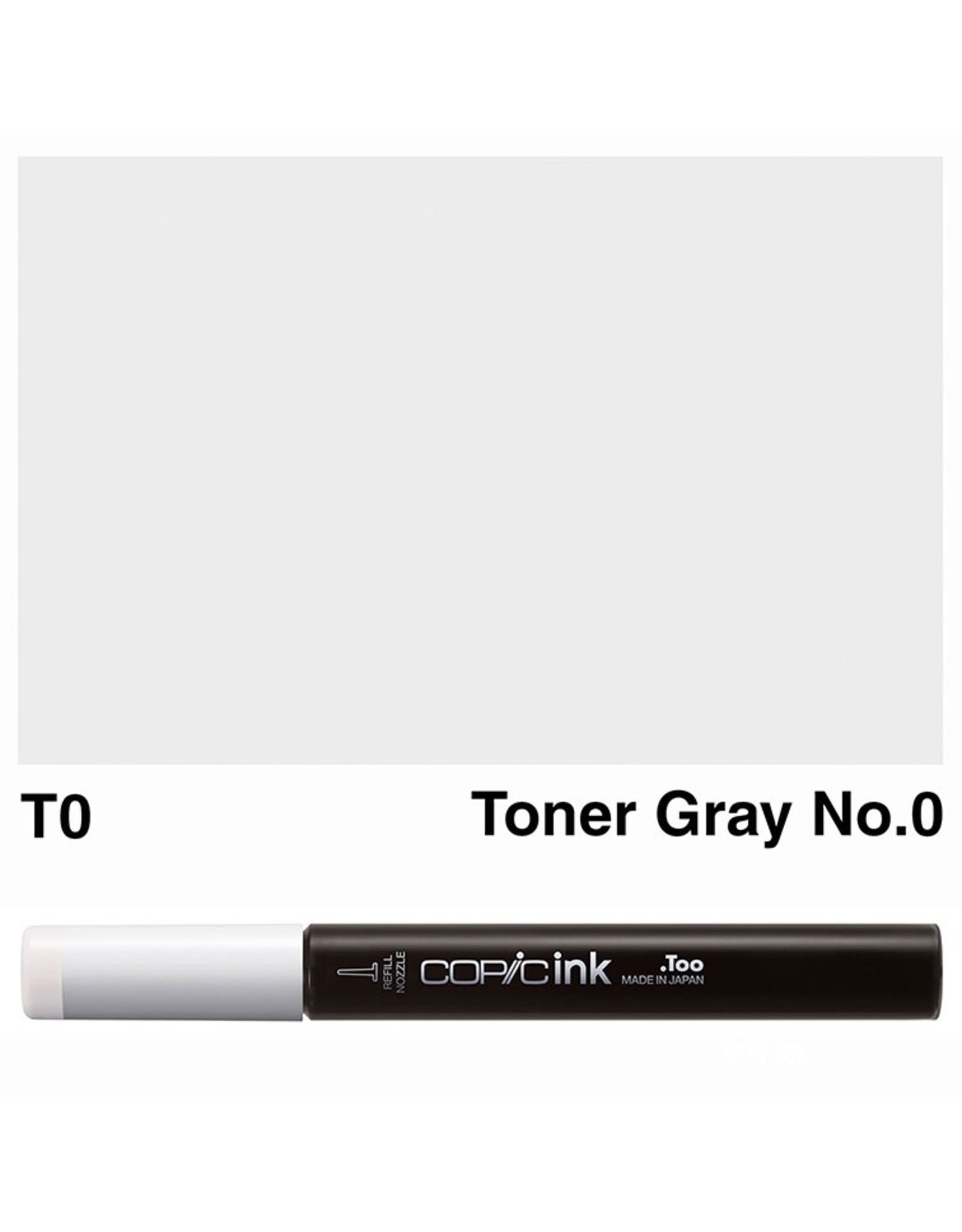 COPIC COPIC T-0 TONER GRAY #0 REFILL