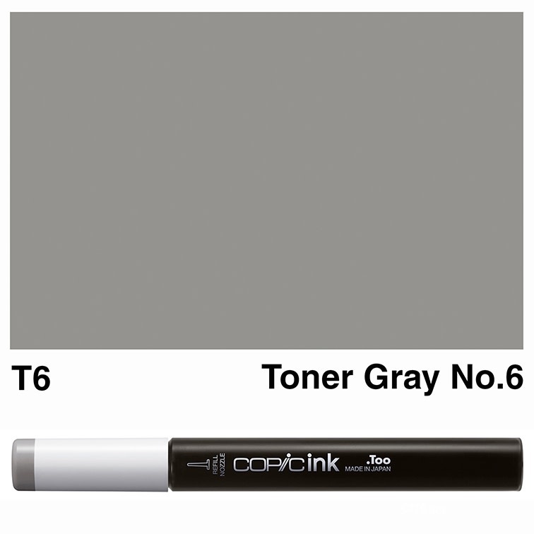 COPIC COPIC T6 TONER GRAY #6 REFILL
