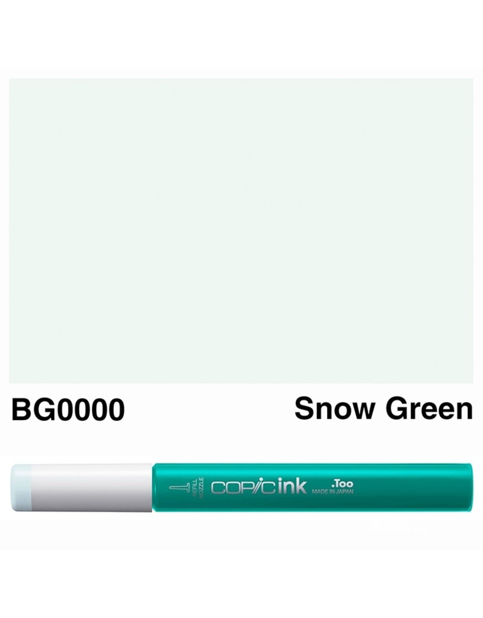 COPIC COPIC BG0000 SNOW GREEN REFILL