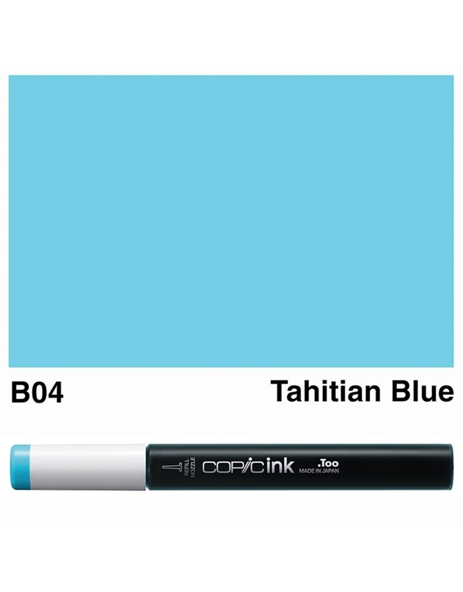 COPIC COPIC B04 TAHITIAN BLUE REFILL