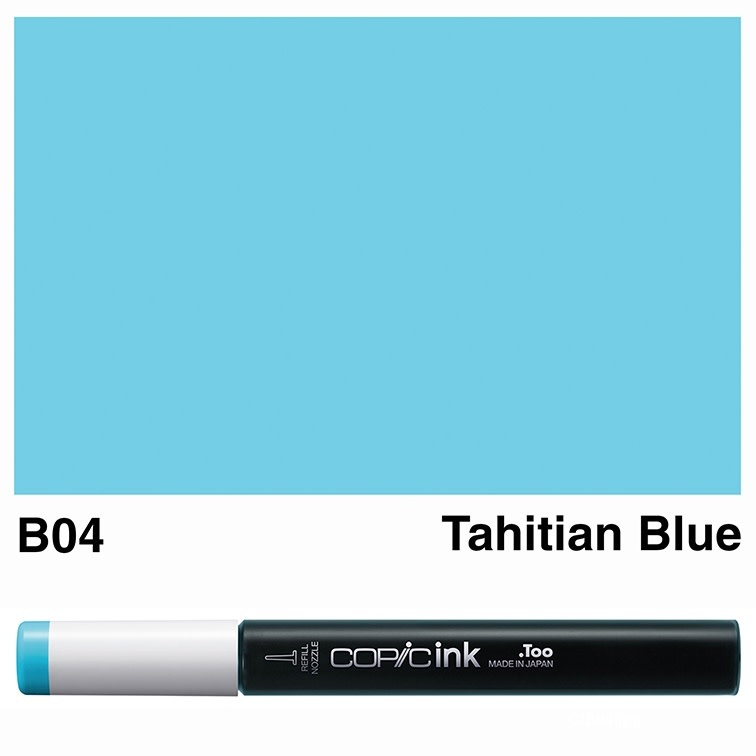 COPIC COPIC B04 TAHITIAN BLUE REFILL