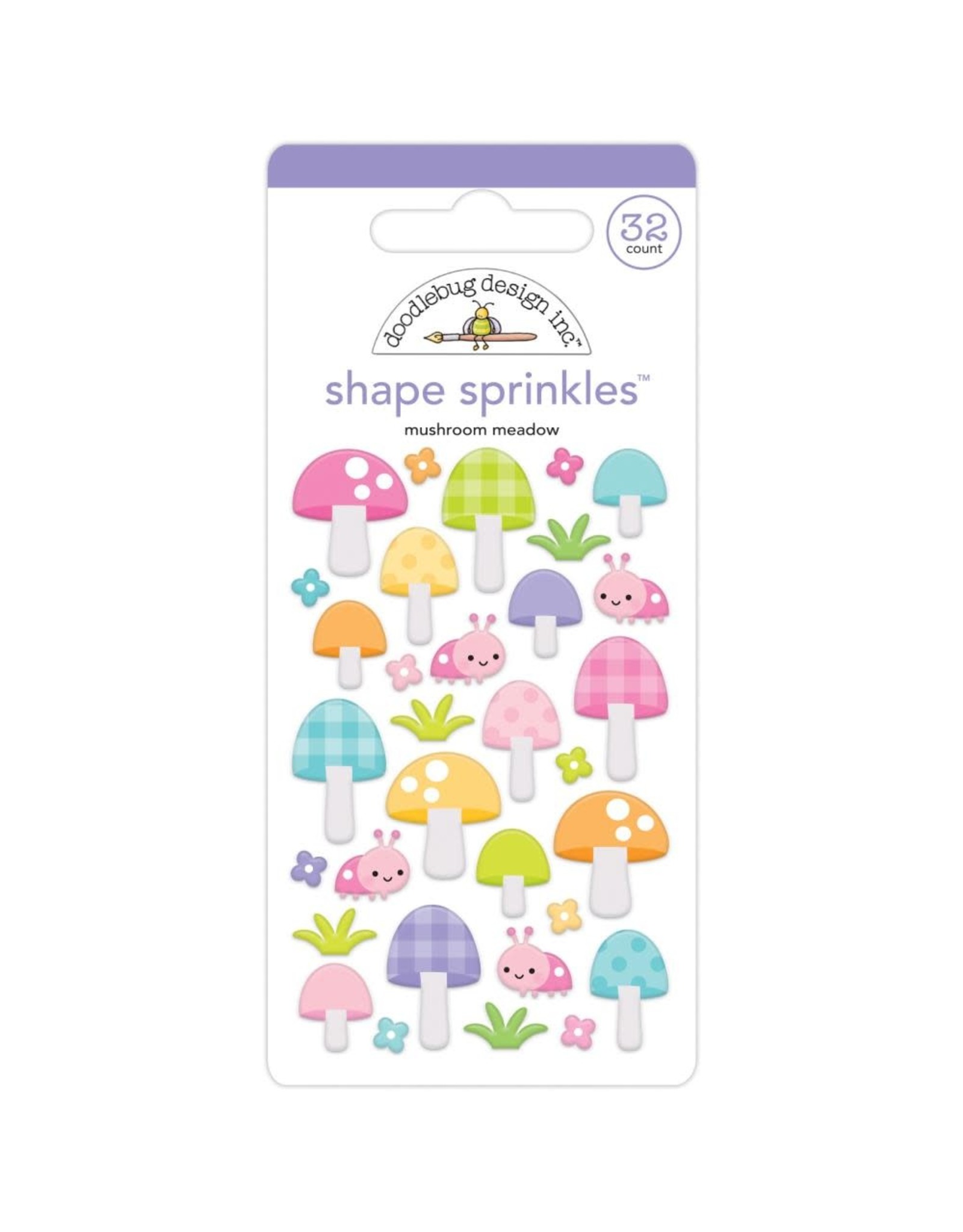 DOODLEBUG DESIGN DOODLEBUG DESIGN MUSHROOM MEADOW SHAPE SPRINKLES