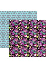 REMINISCE REMINISCE SUPER GIRL LOVE 12x12 CARDSTOCK