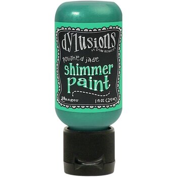 RANGER DYLUSIONS SHIMMER PAINT POLISHED JADE 1OZ