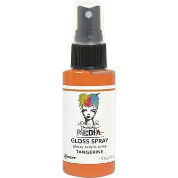 RANGER RANGER DINA WAKLEY MEDIA GLOSS SPRAY TANGERINE 2OZ