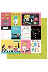 PHOTOPLAY PAPER PHOTOPLAY BECKY MOORE CRAFTING WITH MY GNOMIES OH CROP 12"x12" CARDSTOCK