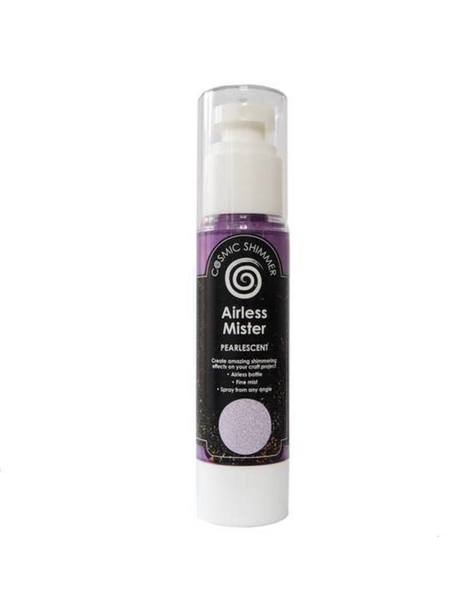 CREATIVE EXPRESSIONS CREATIVE EXPRESSIONS COSMIC SHIMMER LAVENDER RAIN PEARESCENT AIRLESS MISTERS 50ml