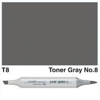 COPIC COPIC T8 TONER GRAY NO. 8 SKETCH MARKER