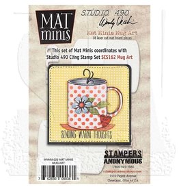 STAMPERS ANONYMOUS STAMPERS ANONYMOUS MAT MINIS MUG ART MAT-BOARD PIECES