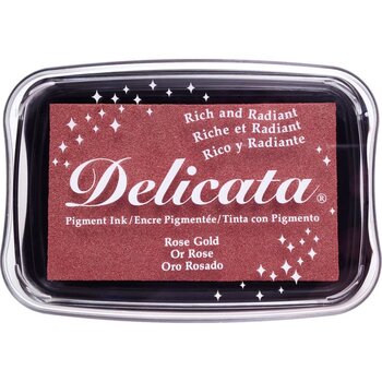 TSUKINEKO TSUKINEKO DELICATA PIGMENT INK PAD ROSE GOLD