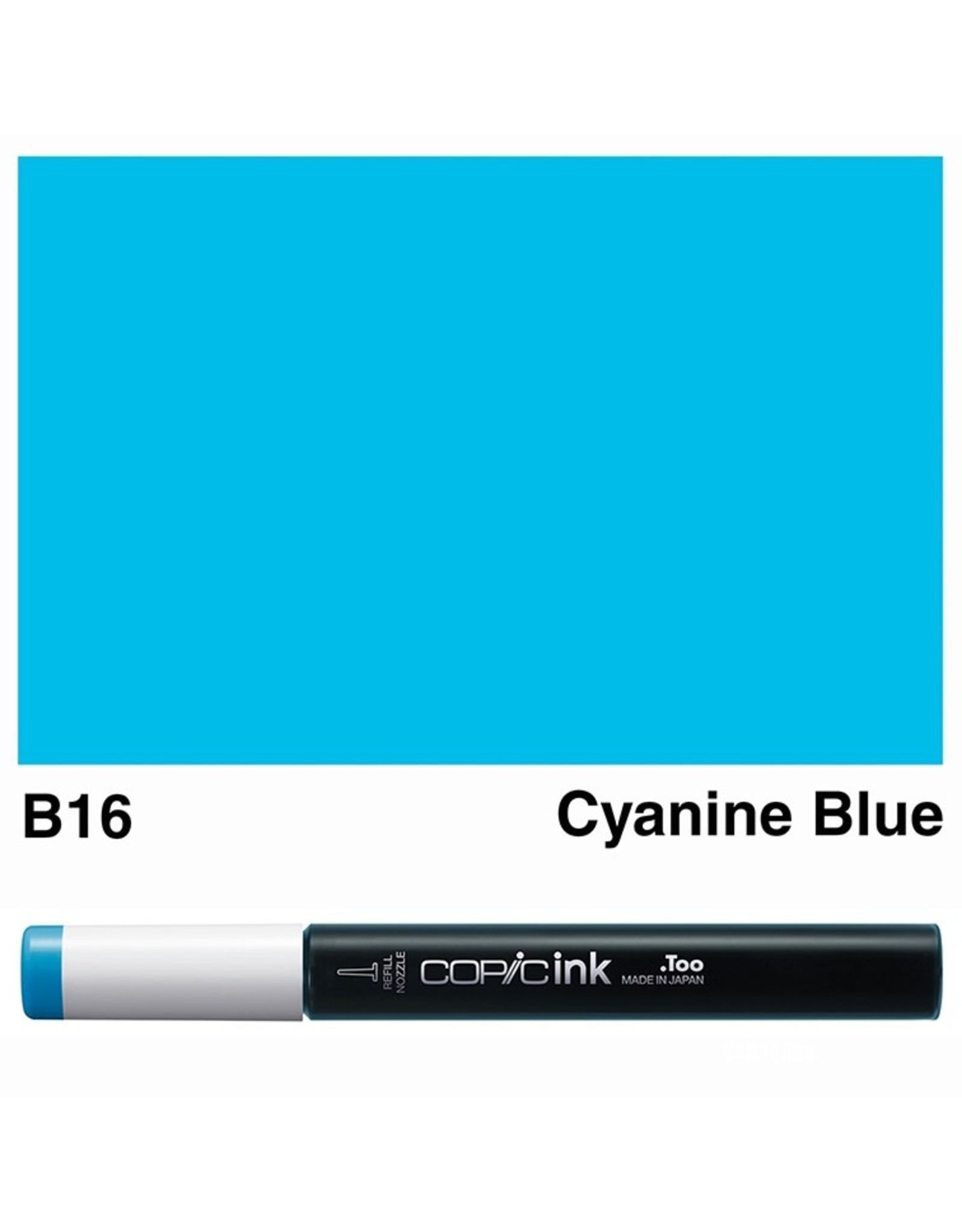 COPIC COPIC B16 CYANINE BLUE REFILL