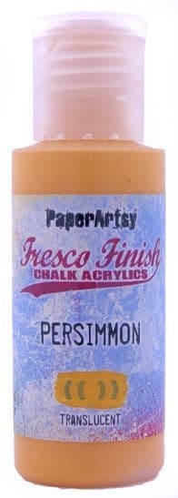 PAPER ARTSY PAPER ARTSY FRESCO FINISH TS-PERSIMMON ACRYLIC PAINT 50ML