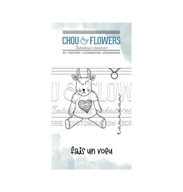 CHOU & FLOWERS CHOU & FLOWERS TAMPON CLEAR DANS LA LUNE DOUDOU TAUREAU