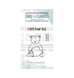 CHOU & FLOWERS CHOU & FLOWERS TAMPON CLEAR DANS LA LUNE DOUDOU VERSEAU