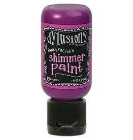 RANGER DYLUSIONS SHIMMER PAINT FUNKY FUCHSIA 1OZ