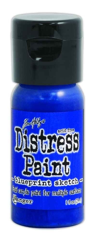 RANGER TIM HOLTZ DISTRESS ACRYLIC PAINT BLUEPRINT SKETCH 1OZ