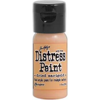 RANGER TIM HOLTZ DISTRESS ACRYLIC PAINT DRIED MARIGOLD 1OZ