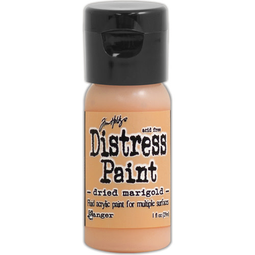 RANGER TIM HOLTZ DISTRESS ACRYLIC PAINT DRIED MARIGOLD 1OZ