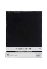 SPELLBINDERS SPELLBINDERS ONYX COLOR ESSENTIALS CARDSTOCK 8.5x11 10/PK