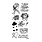 IMPRESSION OBSESSION HOPE SET ACRYLIC STAMP SET