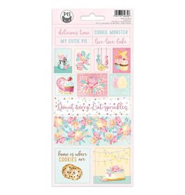 P13 P13 SUGAR & SPICE #02 4x9 CARDSTOCK STICKERS