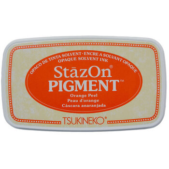 TSUKINEKO TSUKINEKO STAZON ORANGE PEEL PIGMENT INK PAD