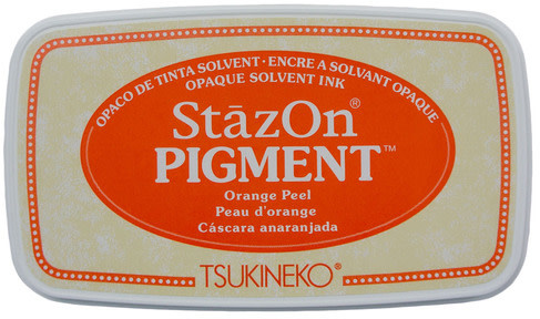 TSUKINEKO TSUKINEKO STAZON ORANGE PEEL PIGMENT INK PAD