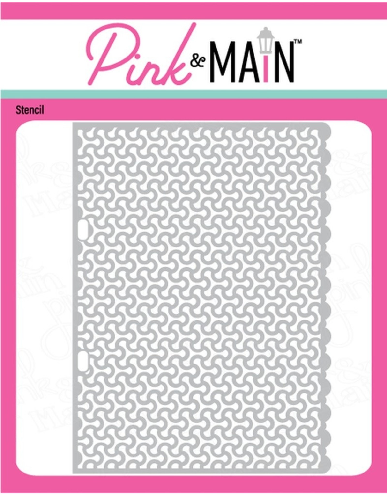 PINK & MAIN PINK & MAIN FIDGETY 6x9 STENCIL