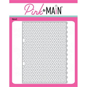 PINK & MAIN PINK & MAIN FIDGETY 6x9 STENCIL