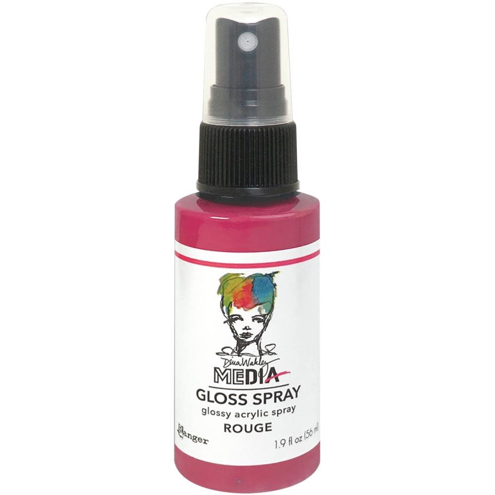RANGER RANGER DINA WAKLEY MEDIA GLOSS SPRAY ROUGE 2OZ