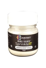 COLOURCRAFT COLOURCRAFT BRUSHO IRIDESCENT GOLD SPRINKLEIT 10GM