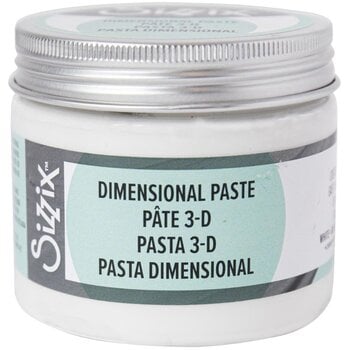 SIZZIX SIZZIX EFFECTZ WHITE DIMENSIONAL 3-D PASTE 150ml