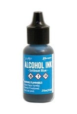 RANGER TIM HOLTZ ALCOHOL INK SAILBOAT BLUE 0.5 OZ