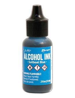 RANGER TIM HOLTZ ALCOHOL INK SAILBOAT BLUE 0.5 OZ