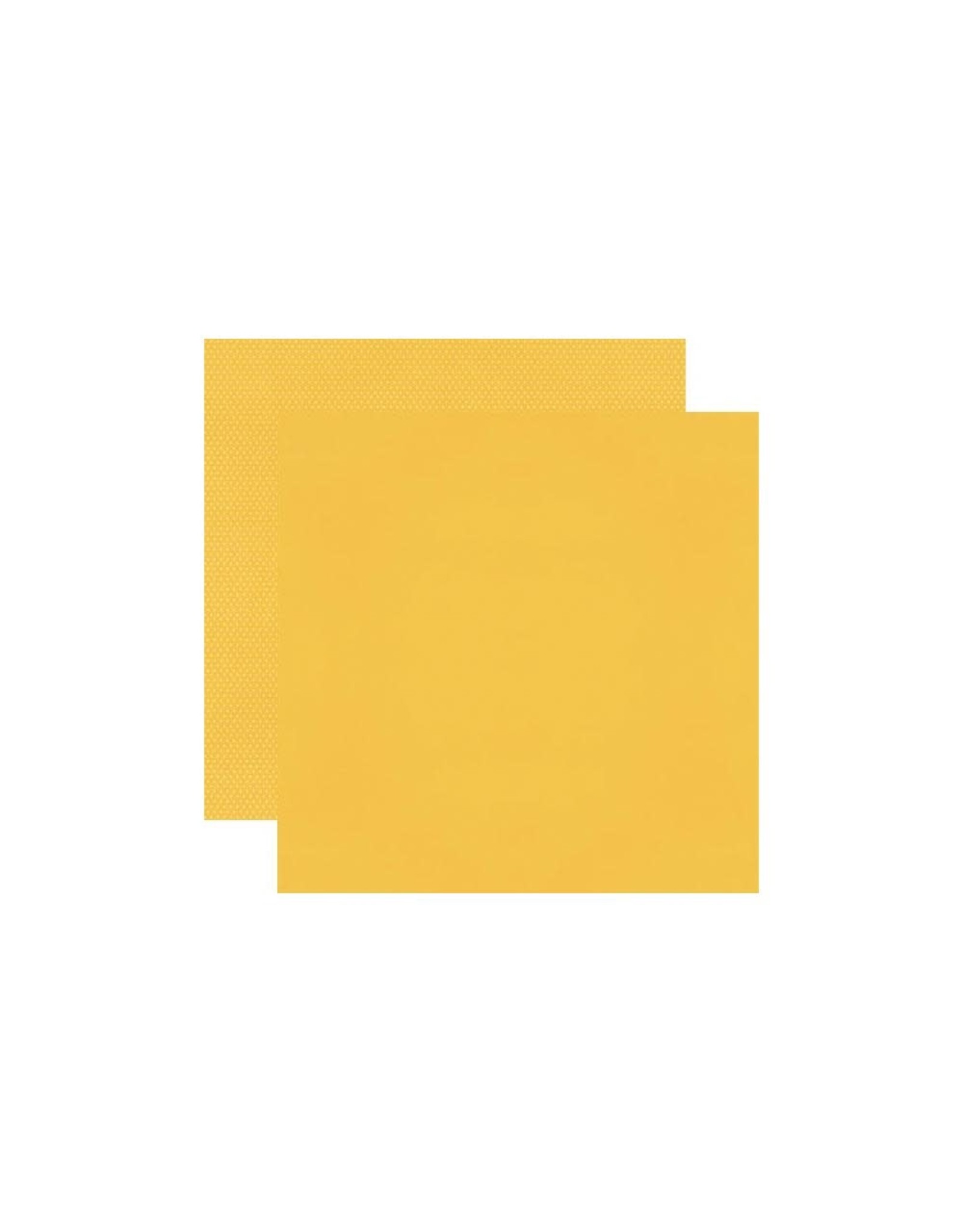 SIMPLE STORIES SIMPLE STORIES COLOR VIBE DANDELION CARDSTOCK 12''X12''