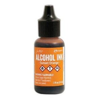 RANGER TIM HOLTZ ALCOHOL INK SUNSET ORANGE 0.5 OZ