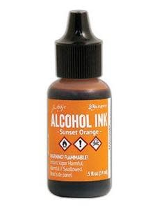 RANGER TIM HOLTZ ALCOHOL INK SUNSET ORANGE 0.5 OZ