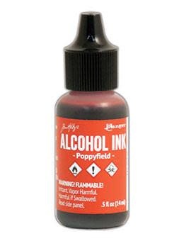 RANGER TIM HOLTZ ALCOHOL INK POPPYFIELD 0.5 OZ