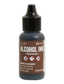 RANGER TIM HOLTZ ALCOHOL INK TEAKWOOD 0.5 OZ