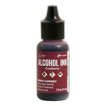 RANGER TIM HOLTZ ALCOHOL INK CRANBERRY 0.5 OZ