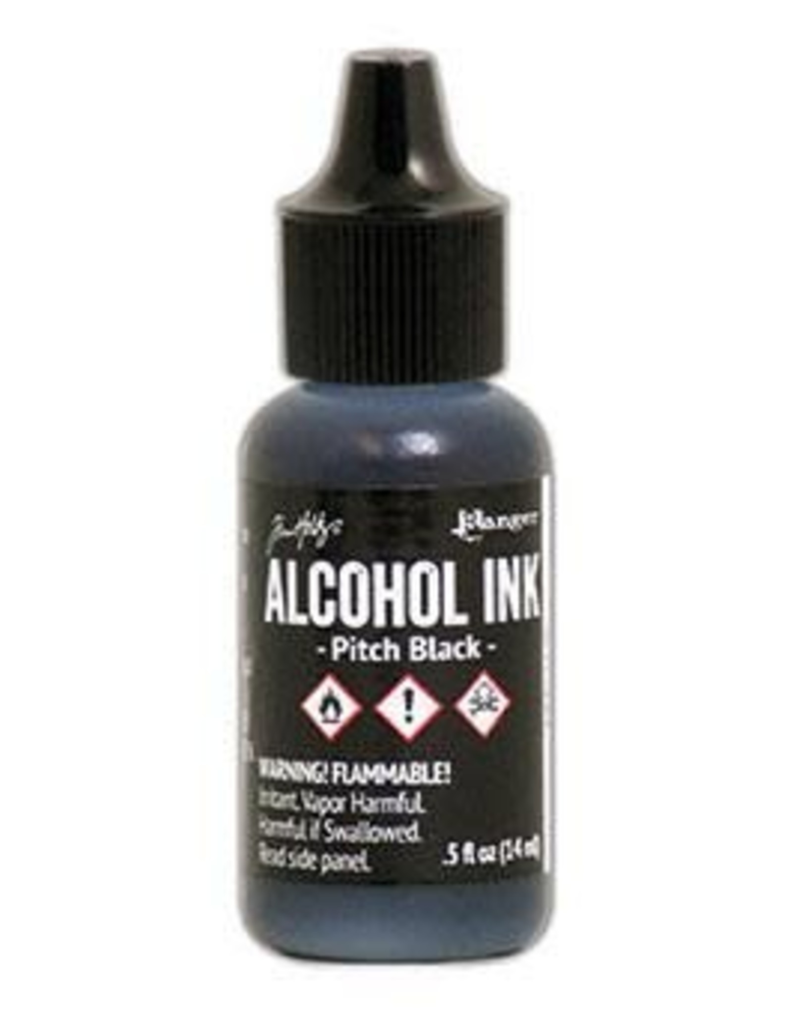 RANGER TIM HOLTZ ALCOHOL INK PITCH BLACK  0.5 OZ