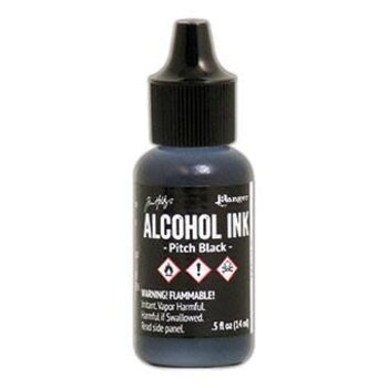 RANGER TIM HOLTZ ALCOHOL INK PITCH BLACK 0.5 OZ