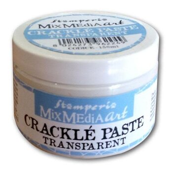 STAMPERIA STAMPERIA MIX MEDIA ART TRANSPARENT CRACKLE PASTE