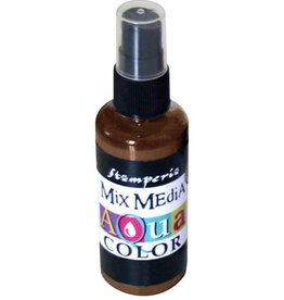 STAMPERIA STAMPERIA MIX MEDIA LEATHER AQUA COLOR 60ml