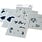 PINKFRESH PINKFRESH STUDIO BEST OF EVERYTHING FLORAL 4.25x5.25 STENCIL SET OF 6
