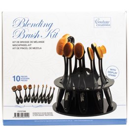 COUTURE CREATIONS COUTURE CREATIONS BLENDING BRUSH KIT WITH DISPLAY STAND