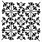 CRAFTERS WORKSHOP THE CRAFTER'S WORKSHOP BALZAR DESIGNS GARDEN TILE STENCIL 6X6