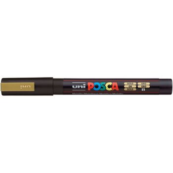POSCA UNI POSCA GOLD OPAQUE WATER-BASED FINE PAINT MARKER